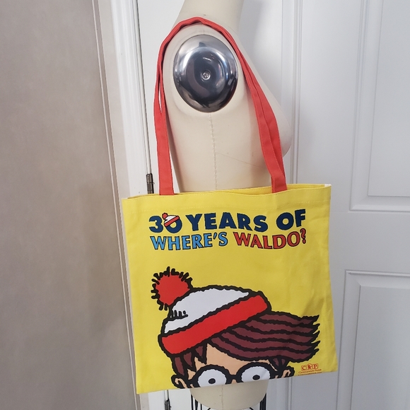 Candlewick Press Handbags - ☀️30 years of Where's Waldo Tote